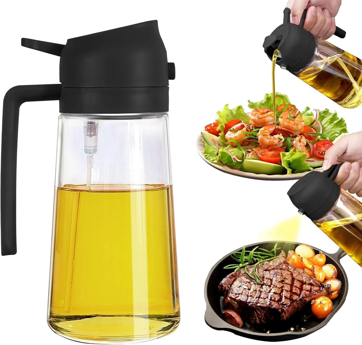 2-in-1 Spray Oil Bottle